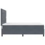 Cama Box Spring con Colchón Gris Oscuro 160x200 cm Terciopelo | Foro24.es | Tu tienda online para hogar, jardín y más Foro24.es