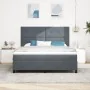 Cama con somier y colchón Gris oscuro Super King Terciopelo | Foro24.es | Tu tienda online para hogar, jardín y más Foro24.es