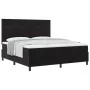 Cama Box Spring con Colchón Negro Super Rey Terciopelo | Foro24.es | Tu tienda online para hogar, jardín y más Foro24.es
