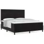Cama Box Spring con Colchón Negro Super Rey Terciopelo | Foro24.es | Tu tienda online para hogar, jardín y más Foro24.es