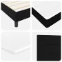 Cama Box Spring de con Colchón Negro 100x200 cm de Tela von , Betten und Lattenroste - Ref: Foro24-3339949, Preis: 333,79 €, ...