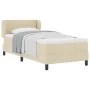 Estructura de Cama con Colchón Crema Tejido 100 x 200 cm by , Beds and slatted bases - Ref: Foro24-3339952, Price: 324,20 €, ...