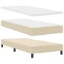 Estructura de Cama con Colchón Crema Tejido 100 x 200 cm by , Beds and slatted bases - Ref: Foro24-3339952, Price: 324,20 €, ...