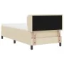 Estructura de Cama con Colchón Crema Tejido 100 x 200 cm by , Beds and slatted bases - Ref: Foro24-3339952, Price: 324,20 €, ...
