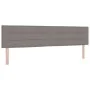 Cama Box Spring con Colchón Taupe 200x200 cm Tela | Foro24.es | Tu tienda online para hogar, jardín y más Foro24.es