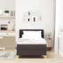Cama Box Spring con Colchón Marrón Oscuro 100x200 cm Tela by , Beds and slatted bases - Ref: Foro24-3340139, Price: 348,60 €,...