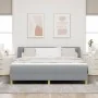 Cama box spring con colchón gris claro 180x200 cm de tela by , Beds and slatted bases - Ref: Foro24-3340164, Price: 555,23 €,...