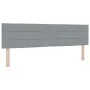 Cama box spring con colchón gris claro 180x200 cm de tela by , Beds and slatted bases - Ref: Foro24-3340164, Price: 555,23 €,...