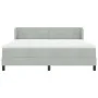 Cama con somier y colchón Gris Claro 180x200 cm Terciopelo | Foro24.es | Tu tienda online para hogar, jardín y más Foro24.es