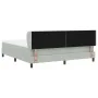 Cama con somier y colchón Gris Claro 180x200 cm Terciopelo | Foro24.es | Tu tienda online para hogar, jardín y más Foro24.es