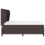Cama Box Spring con Colchón Marrón Oscuro 180x200 cm Tela | Foro24.es | Tu tienda online para hogar, jardín y más Foro24.es