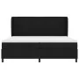 Cama Box Spring con Colchón Negro 200x200 cm Tela by , Beds and slatted bases - Ref: Foro24-3340524, Price: 713,74 €, Discoun...