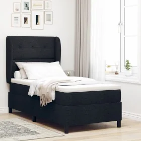 Comprar Cama Box Spring con colchón Negro 100x200