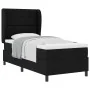 Cama Box Spring con colchón Negro 100x200 cm Tela von , Betten und Lattenroste - Ref: Foro24-3340552, Preis: 365,18 €, Rabatt: %