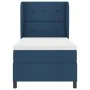 Cama Box Spring con Colchón Azul 100x200 cm Tela | Foro24.es | Tu tienda online para hogar, jardín y más Foro24.es