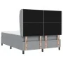 Cama con somier y colchón Gris Claro 140x190 cm Tela von , Betten und Lattenroste - Ref: Foro24-3340557, Preis: 539,28 €, Rab...