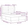 Cama con Base y Colchón Gris Claro 160x200 cm Terciopelo by , Beds and slatted bases - Ref: Foro24-3340934, Price: 552,22 €, ...