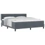 Cama con somier y colchón Gris Oscuro 180x200 cm Aterciopelado von , Betten und Lattenroste - Ref: Foro24-3341481, Preis: 523...