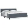 Cama con somier y colchón Gris Oscuro 180x200 cm Aterciopelado von , Betten und Lattenroste - Ref: Foro24-3341481, Preis: 523...