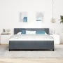 Cama con somier y colchón Gris Oscuro 180x200 cm Aterciopelado von , Betten und Lattenroste - Ref: Foro24-3341481, Preis: 523...