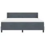 Cama con somier y colchón Gris Oscuro 180x200 cm Aterciopelado von , Betten und Lattenroste - Ref: Foro24-3341481, Preis: 523...