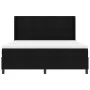 Cama con somier y colchón Negro 180x200 cm Tela by , Beds and slatted bases - Ref: Foro24-3341660, Price: 654,38 €, Discount: %