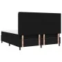 Cama con somier y colchón Negro 180x200 cm Tela by , Beds and slatted bases - Ref: Foro24-3341660, Price: 654,38 €, Discount: %