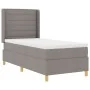 Cama con somier y colchón Taupe 100x200 cm Tela by , Beds and slatted bases - Ref: Foro24-3341760, Price: 387,22 €, Discount: %