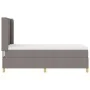 Cama con somier y colchón Taupe 100x200 cm Tela by , Beds and slatted bases - Ref: Foro24-3341760, Price: 387,22 €, Discount: %
