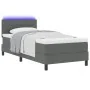 Estructura de Cama con Colchón Gris Tela 100 x 200 cm von , Betten und Lattenroste - Ref: Foro24-3342108, Preis: 337,47 €, Ra...