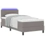 Cama con marco y colchón Gris Tela 100 x 200 cm Colchón de cama by , Beds and slatted bases - Ref: Foro24-3342111, Price: 356...