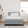 Marco de cama con colchón Gris claro Tela 120 x 200 cm | Foro24.es | Tu tienda online para hogar, jardín y más Foro24.es