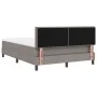 Estructura de cama con colchón Gris claro Tela 140 x 200 cm by , Beds and slatted bases - Ref: Foro24-3342139, Price: 455,42 ...