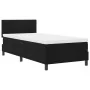 Estructura de Cama con Colchón Negro y Blanco Tela 90 x 200 cm | Foro24.es | Tu tienda online para hogar, jardín y más Foro24.es