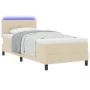 Marco de Cama con Colchón Beige Tela 90 x 200 cm Colchón de Cama de , Camas y somieres - Ref: Foro24-3342182, Precio: 290,80 ...
