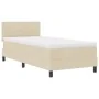 Marco de Cama con Colchón Beige Tela 90 x 200 cm Colchón de Cama de , Camas y somieres - Ref: Foro24-3342182, Precio: 290,80 ...