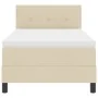 Marco de Cama con Colchón Beige Tela 90 x 200 cm Colchón de Cama de , Camas y somieres - Ref: Foro24-3342182, Precio: 290,80 ...