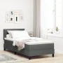 Marco de cama con colchón Gris claro Tela 100 x 200 cm by , Beds and slatted bases - Ref: Foro24-3342185, Price: 334,96 €, Di...