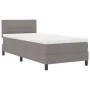 Estructura de Cama con Colchón Estructura gris claro con colchón blanco | Foro24.es | Tu tienda online para hogar, jardín y más Foro24.es