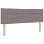 Cama Box Spring con Colchón y LED Taupe 140x190 cm Tela | Foro24.es | Tu tienda online para hogar, jardín y más Foro24.es