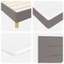 Cama Box Spring con Colchón y LED Taupe 140x190 cm Tela | Foro24.es | Tu tienda online para hogar, jardín y más Foro24.es