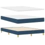 Cama Box Spring con Colchón y LED Azul 140x200 cm Tela von , Betten und Lattenroste - Ref: Foro24-3342449, Preis: 442,23 €, R...