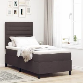 Cama con Base de Resortes con Colchón y LED