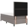 Cama con somier con colchón y LED taupe 100x200 cm tela | Foro24.es | Tu tienda online para hogar, jardín y más Foro24.es