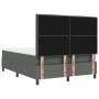 Cama con Bóveda con Colchón & LED Gris Oscuro 140x200 cm Tela | Foro24.es | Tu tienda online para hogar, jardín y más Foro24.es