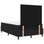 Cama con base y colchón y luz LED negra 120x200 cm tela | Foro24.es | Tu tienda online para hogar, jardín y más Foro24.es