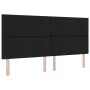 Cama con base de muelles con colchón y LED Negro 200x200 cm Tela | Foro24.es | Tu tienda online para hogar, jardín y más Foro24.es