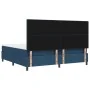 Cama con sommier con colchón y LED azul 200x200 cm de tela | Foro24.es | Tu tienda online para hogar, jardín y más Foro24.es