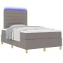 Colchón de Base Taupe Estructura de madera 120x200 cm Duradera by , Beds and slatted bases - Ref: Foro24-3343016, Price: 424,...