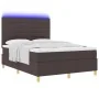 Estructura de Cama Box Spring Marrón Oscuro Tela 160 x 200 cm | Foro24.es | Tu tienda online para hogar, jardín y más Foro24.es